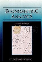 ECONOMETRIC ANALYSIS:SECOND EDTITON 1992 PDF电子版封面 0023463910