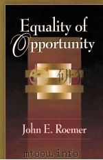 EQUALITY OF OPPORTUNITY（1998 PDF版）