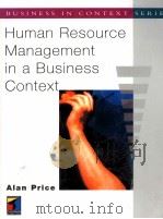 HUMAN RESOURCE MANAGEMENT IN A BUSINESS CONTEXT（1997 PDF版）
