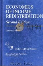 ECONOMICS OF INCOME REDISTRIBUTION SECOND EDITION 1997 PDF电子版封面 0792398815