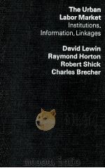 THE URBAN LABOR MARKET（1974 PDF版）