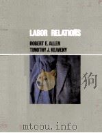 CONTEMPORARY LABOR RELATIONS SECOND EDITION 1988 PDF电子版封面 0201100835