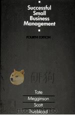 SUCCESSFUL SMALL BUSINESS MANAGEMENT 1985 PDF电子版封面 0256032785