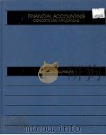 FINANCIAL ACCOUNTING CONCEPTS AND APPLICATIONS（1988 PDF版）