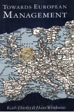TOWARDS EUROPEAN MANAGEMENT（1989 PDF版）