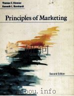 PRINCIPLES OF MARKETING SECOND EDITION 1986 PDF电子版封面 0673182134