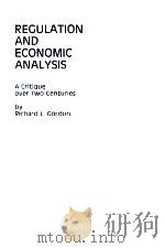REGULATION AND ECONOMIC ANALYSIS（1994 PDF版）
