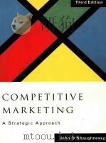 COMPETITIVE MARKETING THIRD EDITION 1988 PDF电子版封面 0415093171