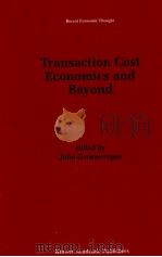 TRANSACTION COST ECONOMICS AND BEYOND（1996 PDF版）