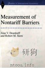 MEASUREMENT OF NONTARIFF BARRIERS（1998 PDF版）