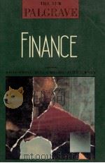 FINANCE 1989 PDF电子版封面 0333495357