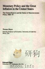MONETARY POLICY AND THE GREAT INFLATION IN THE UNITED STATES（1998 PDF版）
