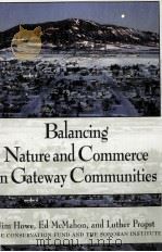BALANCING NATURE AND COMMERCE IN GATEWAY COMMUNITIES（1997 PDF版）