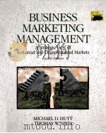 BUSINESS MARKETING MANAGEMENT:A STRATEGIC VIEW OF INDUSTRIAL AND ORGANIZATIONAL MARKETS:FOURTH EDITI 1991 PDF电子版封面