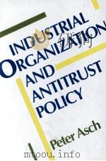 INDUSTRIAL ORGANIZATION AND ANTITRUST POLICY:RECISED EDITION   1982  PDF电子版封面  0471097624  PETER ASCH 