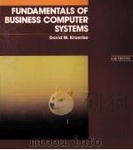 FUNDAMENTAIS OF BUSINESS COMPUTER SYSTEMS 1981 PDF电子版封面 0938188429