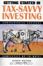 TAX-SAVVY INVESTING 1999 PDF电子版封面 0471363308