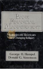 BANK FINANCIAL MANAGEMENT 1990 PDF电子版封面 0471849391