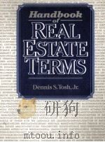 HANDBOOK OF REAL ESTATE TERMS（1989 PDF版）