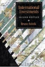 INTERNATIONAL INVESTMENTS:SECOND EDITION 1990 PDF电子版封面 0201535351 BRUNO SOLNIK