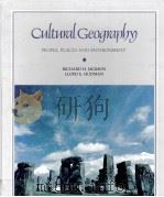 CULTURAL GEOGRAPHY 1989 PDF电子版封面 0314663169