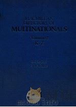MACMILLAN DIRECTORY OF MULTINATIONALS VOLUME 2（1989 PDF版）