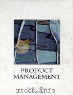 PRDUCT MANAGEMENT 1993 PDF电子版封面 0256116237