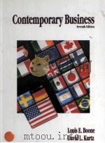 CONTEMPORARY BUSINESS SEVENTH EDITION 1993 PDF电子版封面 0030976405 LOUIS E.BOONE
