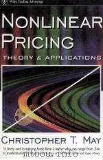 NONLINEAR PRICING THEOTY &APPLICATIONS 1998 PDF电子版封面 0471245518