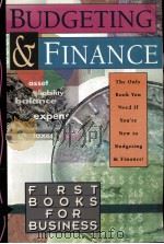 BUDGETING AND FINANCE 1996 PDF电子版封面 0070015678