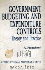 GOVERNMENT BUDGETING AND EXPENDITURE CONTROLS THEORY AND PRACTICE 1984 PDF电子版封面 0939934256