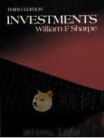 INVESTMENTS THIRD EDITION 1985 PDF电子版封面 0135046971