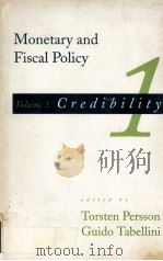 MONETARY AND FISCAL POLICY 1994 PDF电子版封面 0262161400