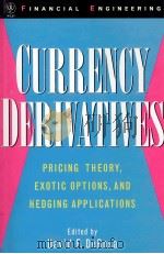 CURRENCY DERIVATIVES 1998 PDF电子版封面 0471252670 DAVID F.DEROSA
