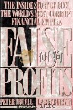 FALSE PROFITS 1992 PDF电子版封面 9780395623398 PETER TRUELL