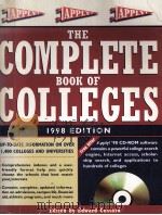 APPLE TECHNOLOGY THE COMPLETE BOOK OF COLLEGES 1998 PDF电子版封面 9780679783985