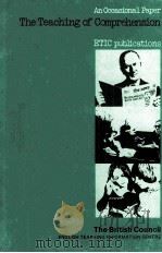 ETIC OCCASIONAL PAPER THE TEACHING OF COMPREHENSION（1978 PDF版）