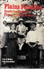 Plains Families Exploring Sociology Through Social History（1983 PDF版）