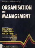 M&E Professional Studies Organisation And Management 1985 PDF电子版封面 0712104895