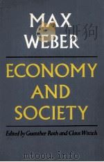 ECONOMY AND SOCIAL VOLUME TWO AN OUTLINE OF INTERPRETIVE SOCIOLOGY（1974 PDF版）