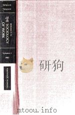 RESEARCH N THE SOCIOLOGY OF WORK A RESEARCH ANNUAL（1983 PDF版）