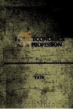 HOME ECONOMICS AS A PROFESSION 1961 PDF电子版封面