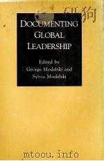 DOCUMENTING GLOBAL LEADERSHIP 1988 PDF电子版封面 0333464958