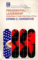PRESIDENTIAL LEADERSHIP PERSONALITY AND POLITICAL STYLE（1966 PDF版）