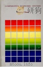 COMPARATIVE ECONOMIC SYSTEMS 1980 PDF电子版封面 0395281830