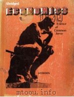 ECONOMICS:THE SCIENCE OF COMMON SENSE 1975 PDF电子版封面 0538089105