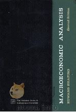 MACROECONOMIC ANALYSIS SECOND EDITION（1970 PDF版）