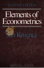ELEMENTS OF ECONOMETRICS SECOND EDITION（1971 PDF版）