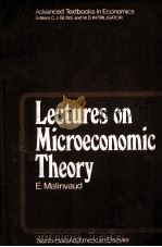 LECTURES ON MICROECONOMIC THEORY（1972 PDF版）