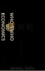 WHO'S WHO IN ECONOMICS A BIOGRAPHICAL OF MAJOR ECONOMISTS 1700-1986 1983 PDF电子版封面 0262022567 MARK BLAUG